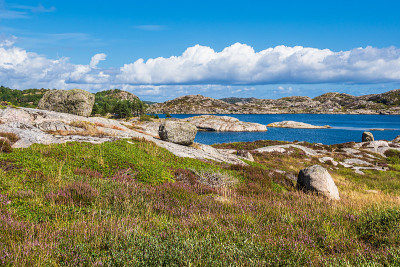 挪威Skjernøya群岛的景观