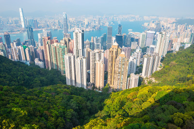 香港的天际线