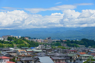 日本长野饭田城景