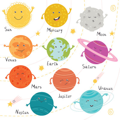 可爱的行星太阳系