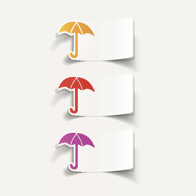 写实设计元素:雨伞