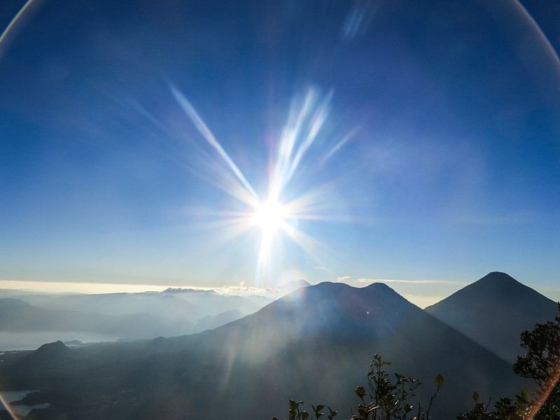 危地马拉圣佩德罗火山顶峰