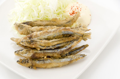 日本料理，奇比那戈，油炸银条圆鲱鱼