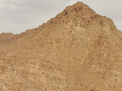 Jabal Hafeet山景，Al Ain，阿联酋。