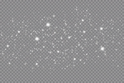 Glow light effect. Vector illustration. Christmas 