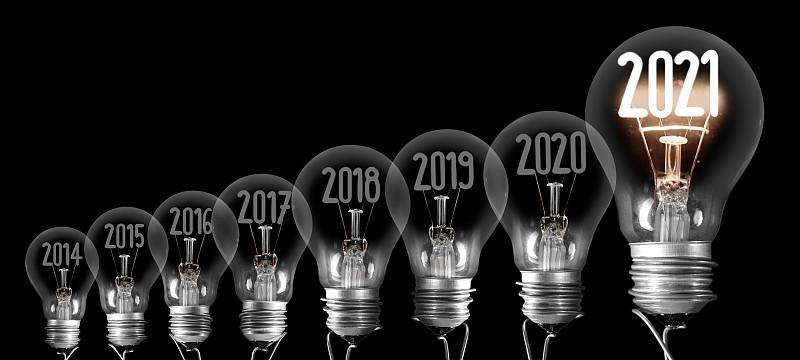 2021年的灯泡
