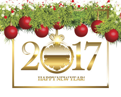 新年复古边界