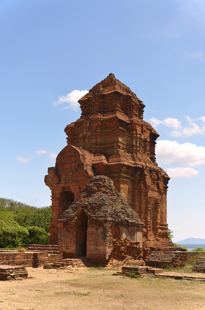 越南的Cham Tower Poshanu, Phan Thiet