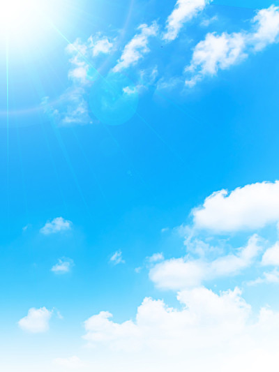 蓝色的天空