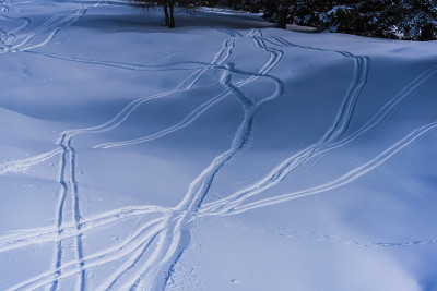 冬季滑雪胜地