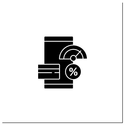 信用评分改变字形图标