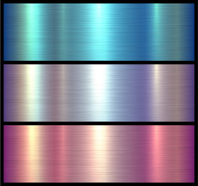 Metal textures shiny