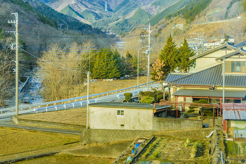 山川景观，日本