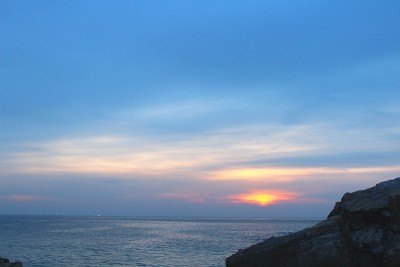 韩国东海的日出