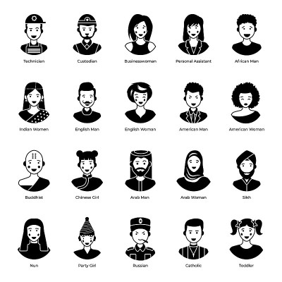 专业人士在现代固体风格包