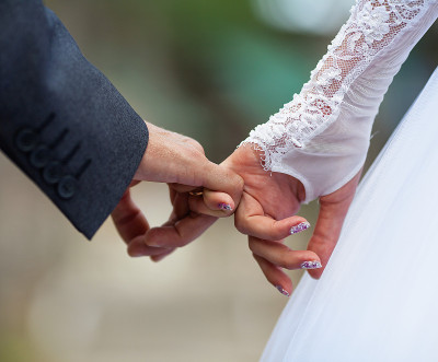 婚礼的手
