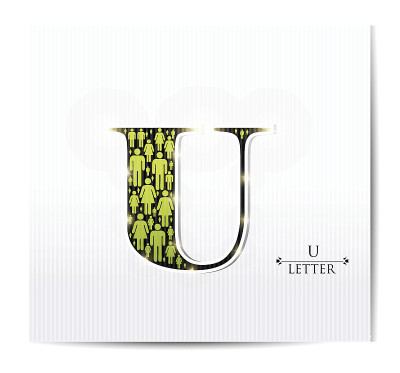 字母U