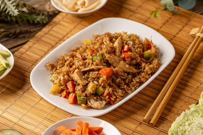 鸡炒饭