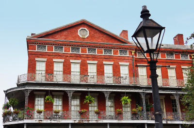 新奥尔良建筑，路易斯安那，美国