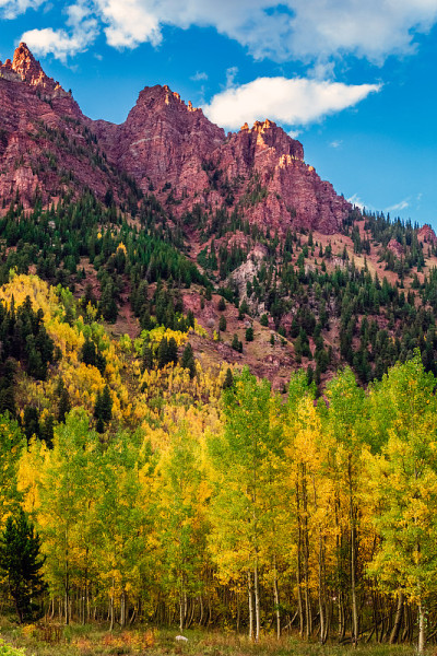 Maroon Bells Snowmass Wilderness USA