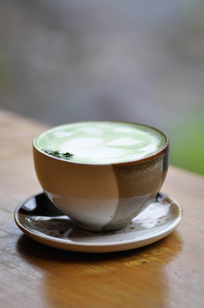 绿茶或抹茶绿茶