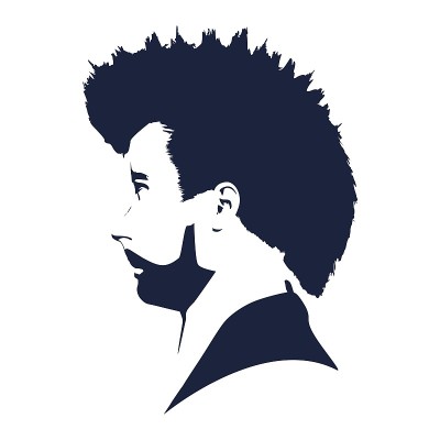 Portrait of bearded man