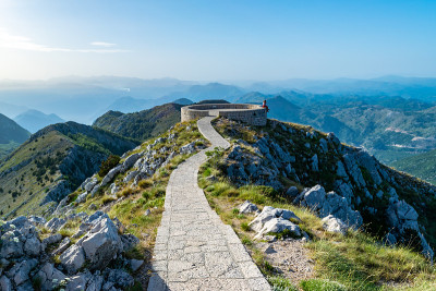 Lovcen国家公园. .黑山。
