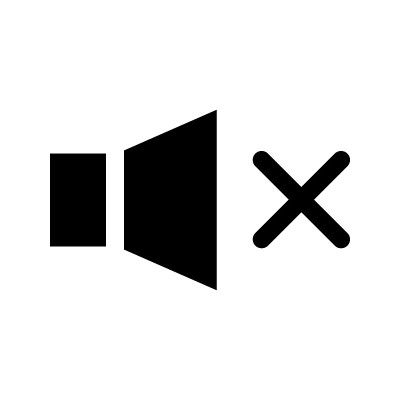 扬声器关闭，圆形图标。沉默。禁止的声音。为您的网站设计，徽标，应用程序，UI，网络研讨会，视频聊天等
