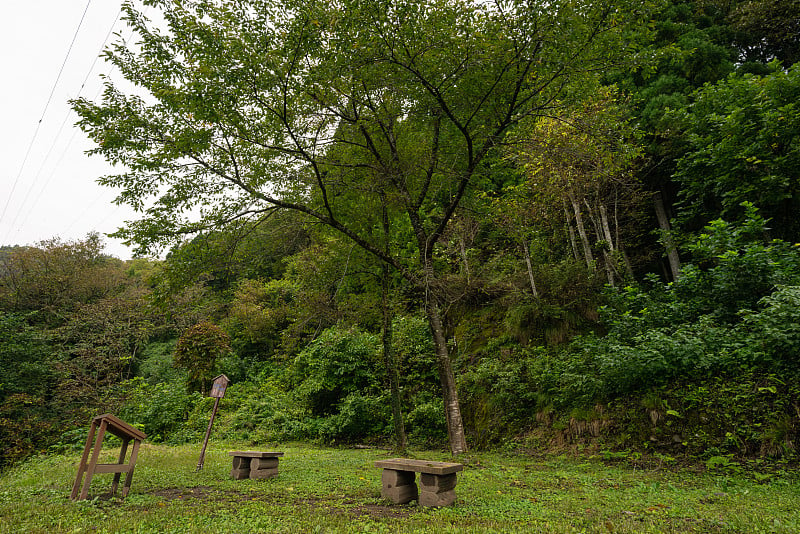 秋天的世界遗产五山村