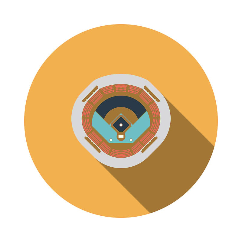 Baseball Stadium Icon