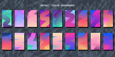collection of colorful backgrounds