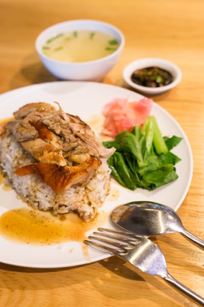 烤鸭饭