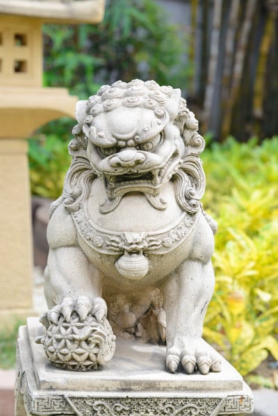 中国御狮，守护狮石，中国风格的气
