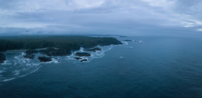 西海岸鸟瞰图
