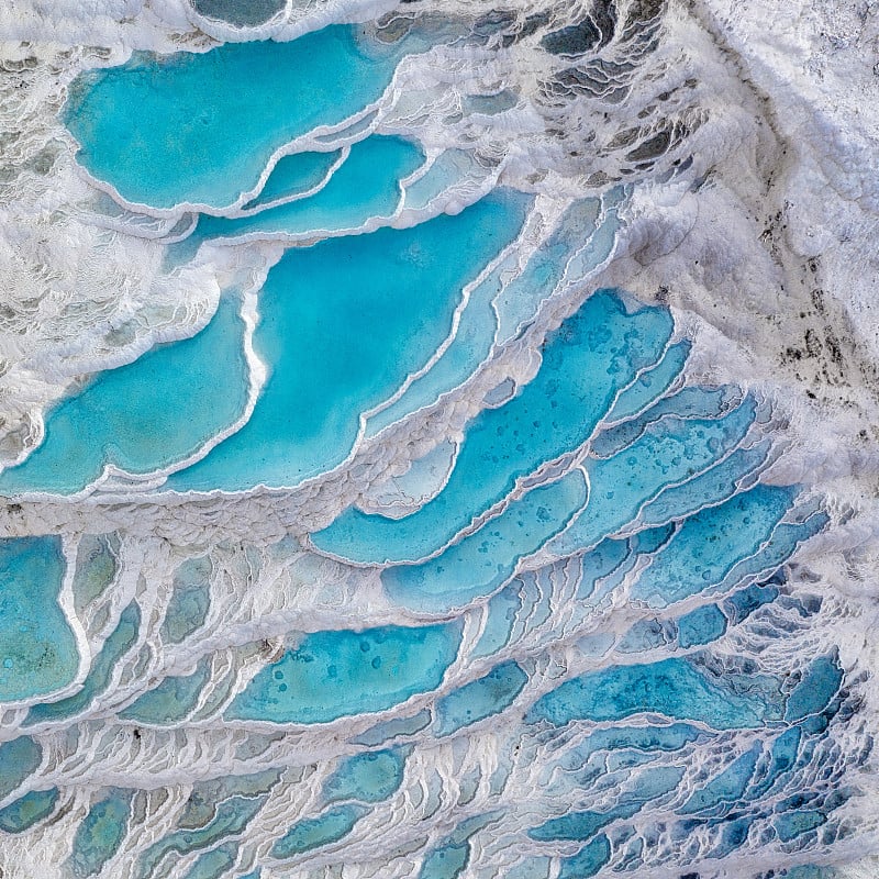 2019年4月摄于土耳其西部的Pamukkale