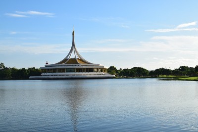 Suan Luang Rama IX，康乐公共公园，曼谷，泰国