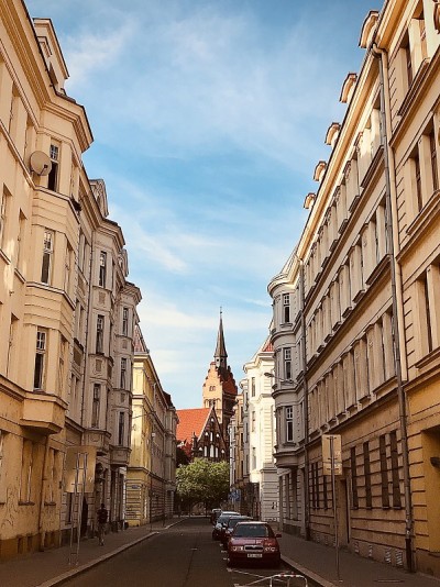 捷克共和国Ostrava Evangelický Kristův kostel教堂街