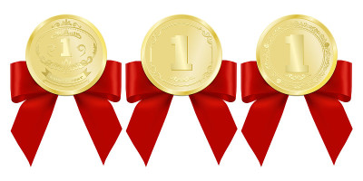 Luxury gold badges