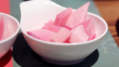 一盘萝卜泡菜