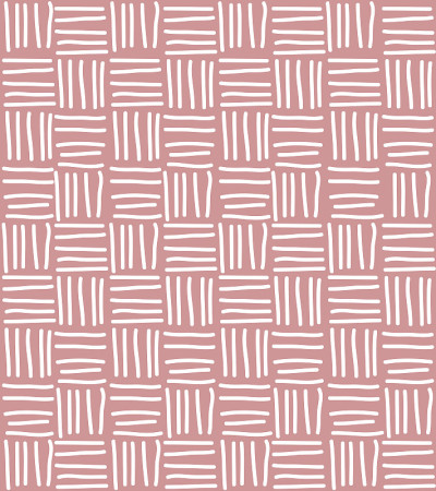 无缝模式与手绘线网格，矢量插图