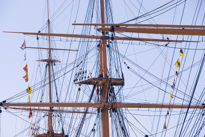 索具，英国HMS Warrior