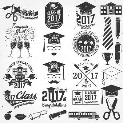 2017年向量类徽章