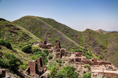 Takht-i-Bhai帕提亚考古遗址和巴基斯坦佛教寺院