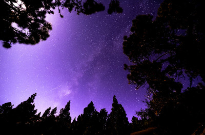 夜空中的星星