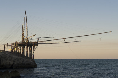 意大利trabocco钓鱼