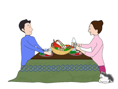 日本人冬天的生活