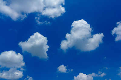 天空,白云