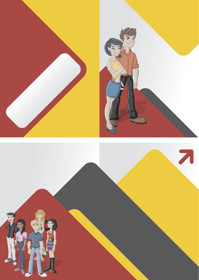 十几岁的学生