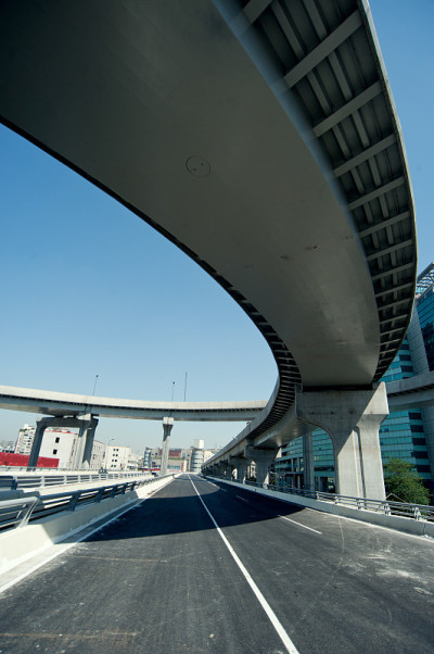 全景城市立交桥