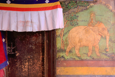扎什伦布寺内部。Shigatse-Tibet。1702